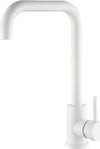 Rubinetto-Miscelatore-Bianco-Per-Lavello-Da-Cucina-Satinato-A-Foro-Singolo-79829