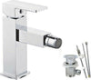 RUBINETTO-MISCELATORE-CASA-BAGNO-LAVABO-BIDE-MONOCOMANDO-CON-PILETTA
