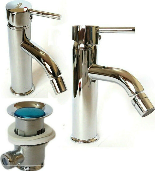 Rubinetto Miscelatore Casa Bagno Lavabo Bide Monocomando Piletta Clic Clac 69014 Rubinetti Bagno Trade Shop italia - Napoli, Commerciovirtuoso.it