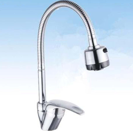 RUBINETTO MISCELATORE CASA CUCINA ORIENTABILE DOPPIO GETTO CROMATO JH-8095W Fai da te/Attrezzature per cucine e bagni/Impianti per la cucina/Rubinetti da cucina/Rubinetti per lavelli da cucina Trade Shop italia - Napoli, Commerciovirtuoso.it