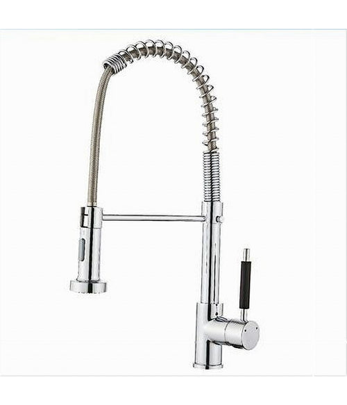 Rubinetto Miscelatore Con Doccetta Lavello Isola Per Cucina Canna Alta 87466