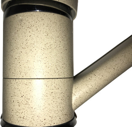 Rubinetto miscelatore cucina classico, sabbia granito in ottone pesante completo