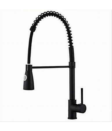 Rubinetto Miscelatore Cucina Con Doccetta A Molla Lavello Isola Canna Alta 87465