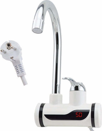 RUBINETTO MISCELATORE ELETTRICO CALDAIA ACQUA CALDA CON SPINA CUCINA BAGNO 3000W Fai da te/Attrezzature per cucine e bagni/Impianti per la cucina/Rubinetti da cucina/Rubinetti per lavelli da cucina Trade Shop italia - Napoli, Commerciovirtuoso.it