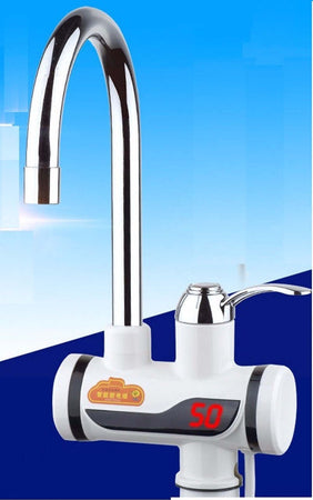 RUBINETTO MISCELATORE ELETTRICO CALDAIA ACQUA CALDA CON SPINA CUCINA BAGNO 3000W Fai da te/Attrezzature per cucine e bagni/Impianti per la cucina/Rubinetti da cucina/Rubinetti per lavelli da cucina Trade Shop italia - Napoli, Commerciovirtuoso.it