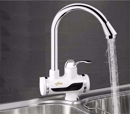 RUBINETTO MISCELATORE ELETTRICO CALDAIA ACQUA CALDA CON SPINA CUCINA BAGNO 3000W Fai da te/Attrezzature per cucine e bagni/Impianti per la cucina/Rubinetti da cucina/Rubinetti per lavelli da cucina Trade Shop italia - Napoli, Commerciovirtuoso.it
