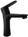 Rubinetto miscelatore lavabo bagno nero opaco