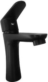 Rubinetto miscelatore lavabo bagno nero opaco