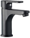 Rubinetto miscelatore lavabo bagno nero opaco