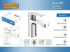 Rubinetto Miscelatore Monocomando Cromato Lavabo Lavandino Moderno Allure 87111 Fai da te/Attrezzature per cucine e bagni/Attrezzature per bagni/Rubinetti per lavandini bagno Trade Shop italia - Napoli, Commerciovirtuoso.it