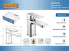 Rubinetto Miscelatore Monocomando Cromato Per Lavabo Lavandino Moderno Shape87114 Fai da te/Attrezzature per cucine e bagni/Attrezzature per bagni/Rubinetti per lavandini bagno Trade Shop italia - Napoli, Commerciovirtuoso.it