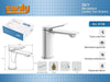Rubinetto Miscelatore Monocomando Cromato Per Lavabo Lavandino Moderno Sky87108 Fai da te/Attrezzature per cucine e bagni/Attrezzature per bagni/Rubinetti per lavandini bagno Trade Shop italia - Napoli, Commerciovirtuoso.it