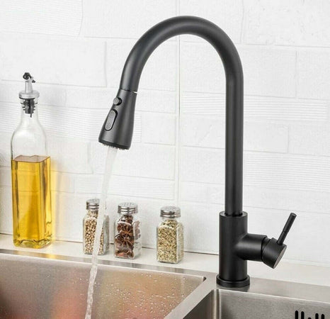 Himimi Rubinetto per Cucina con Doccetta Estraibile, Fredda e Calda