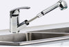 Rubinetto-Miscelatore-Monocomando-Cucina-Lavello-Lavabo-Con-Doccetta-Estraibile
