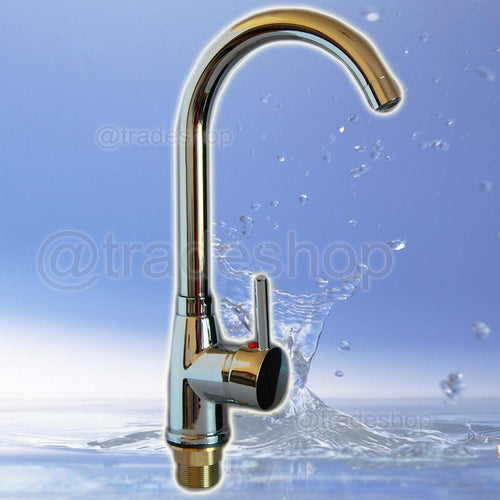 RUBINETTO MISCELATORE MONOCOMANDO LAVABO LAVELLO BAGNO CUCINA ACCIAIO CROMATO V3 Fai da te/Attrezzature per cucine e bagni/Impianti per la cucina/Rubinetti da cucina/Rubinetti per lavelli da cucina Trade Shop italia - Napoli, Commerciovirtuoso.it