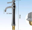 RUBINETTO MISCELATORE MONOCOMANDO LAVABO LAVELLO CUCINA ALTO ACCIAIO CROMATO Fai da te/Attrezzature per cucine e bagni/Attrezzature per bagni/Rubinetti per lavandini bagno Trade Shop italia - Napoli, Commerciovirtuoso.it