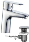 Rubinetto miscelatore per bagno lavabo
