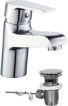 Rubinetto miscelatore per bagno lavabo