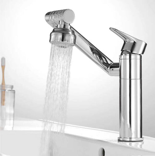 Rubinetto-Miscelatore-Per-Lavabo-Lavandino-Girevole-360°-Con-Doppio-Areatore