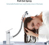Rubinetto-Miscelatore-Per-Lavandino-Lavabo-Cromato-Con-Doccetta-Estraibile