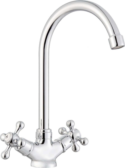 RUBINETTO MISCELATORE PER LAVELLO CUCINA A CANNA ALTA CROCE BICOMANDO A VITE Fai da te/Attrezzature per cucine e bagni/Impianti per la cucina/Rubinetti da cucina/Rubinetti per lavelli da cucina Trade Shop italia - Napoli, Commerciovirtuoso.it