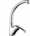 Rubinetto-Miscelatore-Per-Lavello-Da-Cucina-Materiale-Ottone-Cromato-Taranto