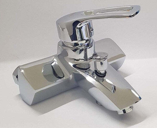 Rubinetto Miscelatore Vasca Esy_52950 Monocomando Monoforo Doccia Rubinetteria Fai da te/Attrezzature per cucine e bagni/Attrezzature per bagni/Rubinetti per docce e vasche da bagno e parti/Rubinetti per vasca Trade Shop italia - Napoli, Commerciovirtuoso.it