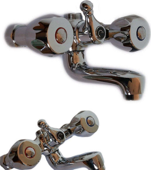 Rubinetto Miscelatore Vasca Da Bagno Cromato Con Attacco Per Doccia Retro' 66001 Fai da te/Attrezzature per cucine e bagni/Attrezzature per bagni/Rubinetti per docce e vasche da bagno e parti/Rubinetti per vasca Trade Shop italia - Napoli, Commerciovirtuoso.it