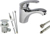 Rubinetto-Monoforo-Lavabo-Miscelatore-Monocomando-Da-Bagno-Ottone-Cromato-52328a