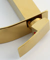Rubinetto Oro Da Bagno Design Moderno A Cascata Miscelatore Monocomando Dorato Rubinetti Bagno Trade Shop italia - Napoli, Commerciovirtuoso.it