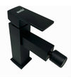 Rubinetto Per Bagno Ultra Moderno Miscelatore Orientabile Bidet Nero Opaco 87208
