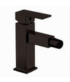 Rubinetto Per Bagno Ultra Moderno Miscelatore Orientabile Bidet Nero Opaco 87208