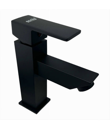 Rubinetto Per Bagno Ultra Moderno Miscelatore Orientabile Lavabo Nero Opaco 87207