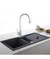 Rubinetto Per Cucina Miscelatore Lavello Canna Alta Monocomando Silver 87260