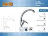 Rubinetto Per Cucina Miscelatore Orientabile Per Lavello Monocomando Cube 87121 Fai da te/Attrezzature per cucine e bagni/Impianti per la cucina/Rubinetti da cucina/Rubinetti per lavelli da cucina Trade Shop italia - Napoli, Commerciovirtuoso.it