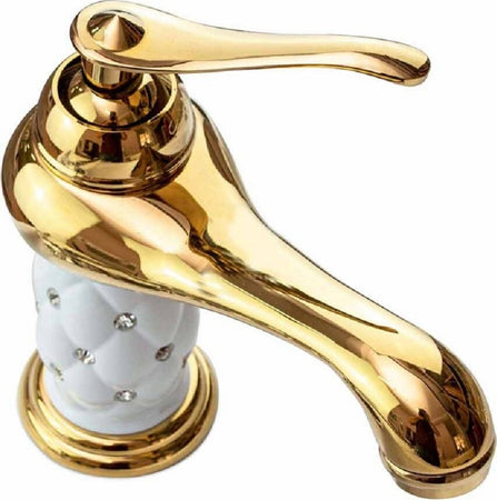 Rubinetto Per Lavabo Con Brillantini Miscelatore Bagno Monoforo Oro Basso 52149 Fai da te/Attrezzature per cucine e bagni/Attrezzature per bagni/Rubinetti per lavandini bagno Trade Shop italia - Napoli, Commerciovirtuoso.it