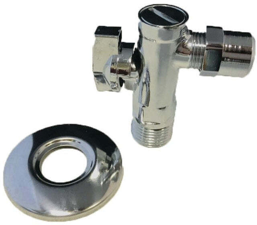 Rubinetto per sottolavabo a sfera con filtro da ½, in ottone