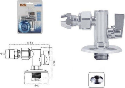 Rubinetto Sottolavabo A Sfera Con Filtro Snodo 1/2 3/8 Bidet Bagno Cucina 59350 Casa, arredamento e bricolage > Accessori Bagno > Rubinetti Bagno Trade Shop italia - Napoli, Commerciovirtuoso.it