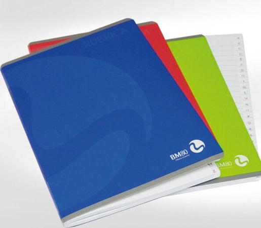 Rubrica con punto metallico - 1 rigo - 150 x 210mm - 80gr - 60 fogli - BM [multipack] 10 pezzi Cancelleria e prodotti per ufficio/Archivio ufficio e accessori per scrivania/Modulistica e conservazione registri/Libri e registri contabili Eurocartuccia - Pavullo, Commerciovirtuoso.it