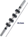 Rullo Bastone Massaggio Muscolare 45.5cm Gambe, Schiena, Migliora Circolazione Salute e cura della persona/Benessere/Massaggi e relax/Massaggiatori elettrici/Massaggiatori elettrici manuali Trade Shop italia - Napoli, Commerciovirtuoso.it