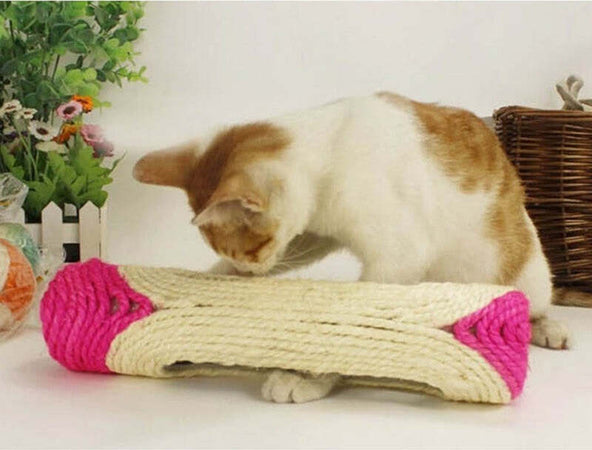 RULLO IN SISAL TIRAGRAFFI 29 X 7,5 CM CON PALLINE SONORE GIOCO PER GATTI Prodotti per animali domestici/Gatti/Lettini accessori per il letto e mobili/Colonne tiragraffi Trade Shop italia - Napoli, Commerciovirtuoso.it