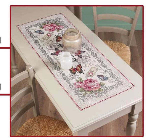 Runner BUTTERFLY in gobelin 40×100 cm – 47×140 cm – Maè – Via roma 60