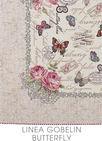Runner BUTTERFLY in gobelin 40×100 cm – 47×140 cm – Maè – Via roma 60
