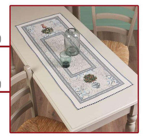 Runner CAPRI in gobelin 40×100 cm – 47×140 cm – Maè – Via roma 60