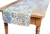Runner Da Tavola In 100% Cotone Stampa Digitale Dai Colori Vivi Ed Intensi Lavabile In Lavatrice Made In Italy Maioliche Siciliane Casa e cucina/Tessili per la casa/Tessili da cucina/Runner Novilunio - Sesto San Giovanni, Commerciovirtuoso.it