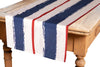 Runner Da Tavola In 100% Cotone Stampa Digitale Dai Colori Vivi Ed Intensi Lavabile In Lavatrice Made In Italy Righe Bianco Rosso Blu Casa e cucina/Tessili per la casa/Tessili da cucina/Runner Novilunio - Sesto San Giovanni, Commerciovirtuoso.it