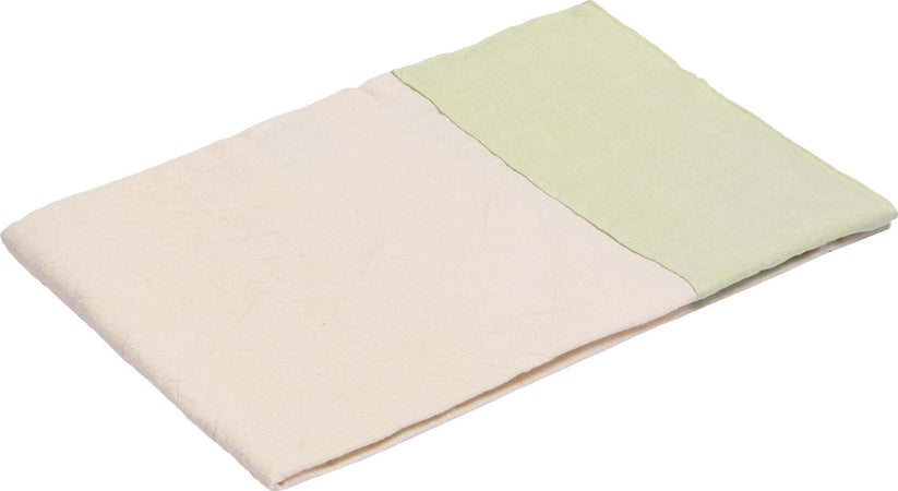 Runner In Misto Lino Con Elegante Bordo Applicato Made In Italy Naturale/verde Menta Casa e cucina/Tessili per la casa/Tessili da cucina/Runner Vanita di raso - Sesto San Giovanni, Commerciovirtuoso.it