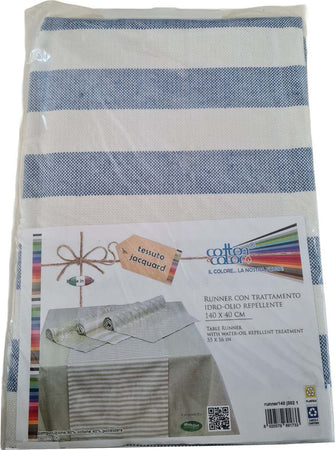 Runner in tessuto idrorepellente Jacquard a fantasia per tavolo da interno ed eterno. Casa e cucina/Decorazioni per interni/Addobbi e decorazioni per ricorrenze/Decorazioni natalizie/Oggettistica MagiediNatale.it - Altamura, Commerciovirtuoso.it