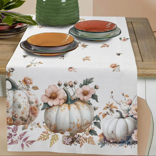 Runner Tessitura Randi Cucurbita – 100% Cotone Panama – Stampa Digitale – 50x150 cm