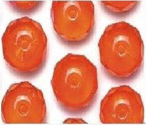 Ruota-arancione-sfaccettato-perline-8-mm